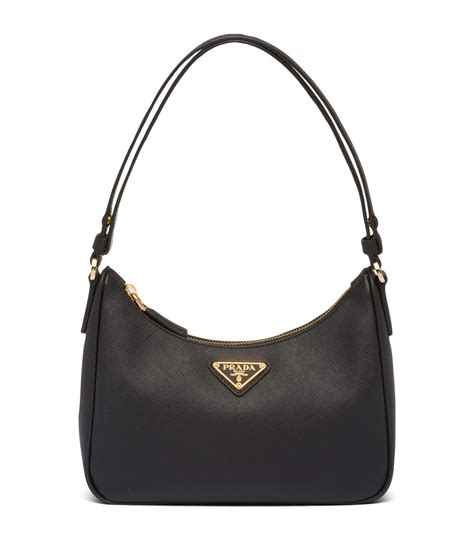 prada saffiano leather briefcase black|saffiano leather shoulder bag Prada.